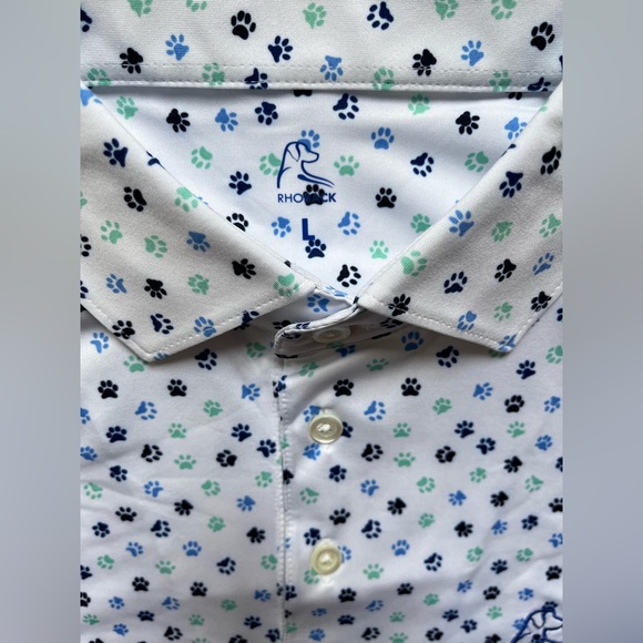 Rhoback paw print large polo - Picture 2 of 5